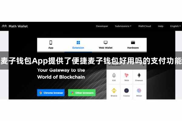 麦子钱包App提供了便捷麦子钱包好用吗的支付功能