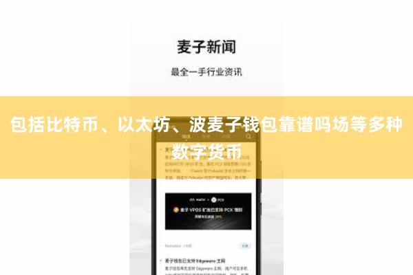 包括比特币、以太坊、波麦子钱包靠谱吗场等多种数字货币